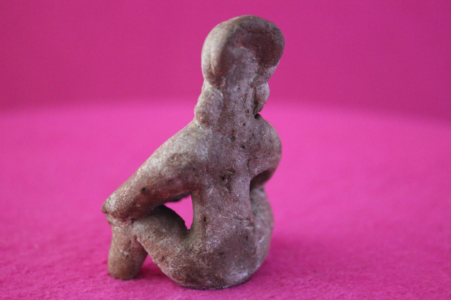 Pre Columbian Authentic Artifact Rare Skirted Tomb Figure Colima Mexico COA 185