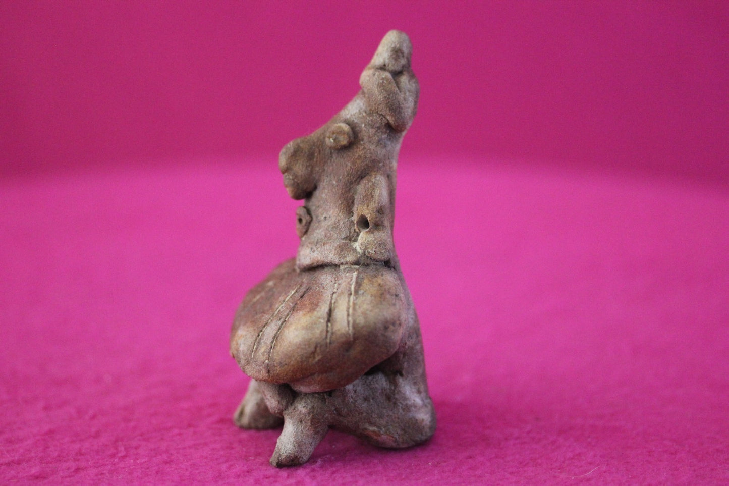Pre Columbian Authentic Artifact Rare Skirted Tomb Figure Colima Mexico COA 181