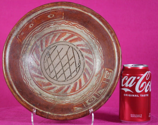 Authentic Pre Columbian Artifact Tripod Bowl Michoacan Mexico 200 BC COA T73