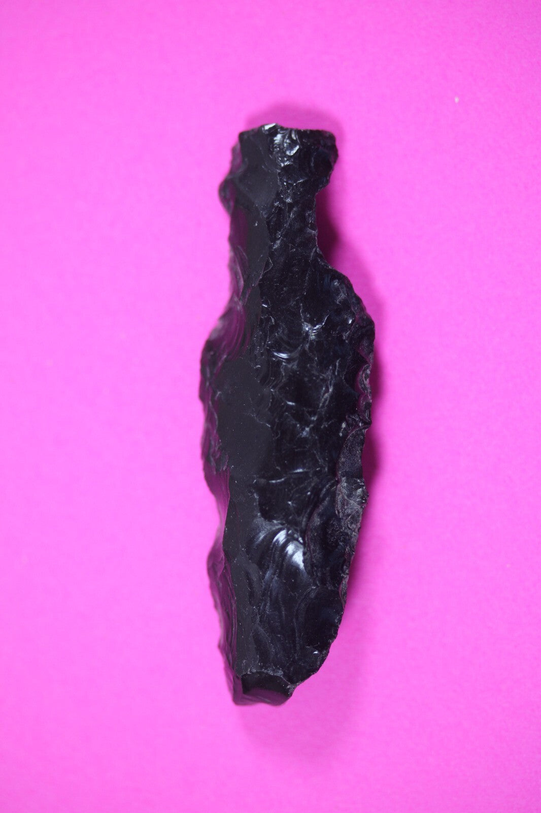 Pre Columbian Artifact Authentic Aztec Arrowhead Battle of Mexico City COA 42