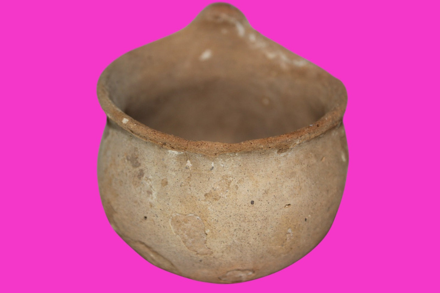 Ancient Holy Land Artifact Time Of Abraham Cup Jesus Christ Home 2000 BC COA 23