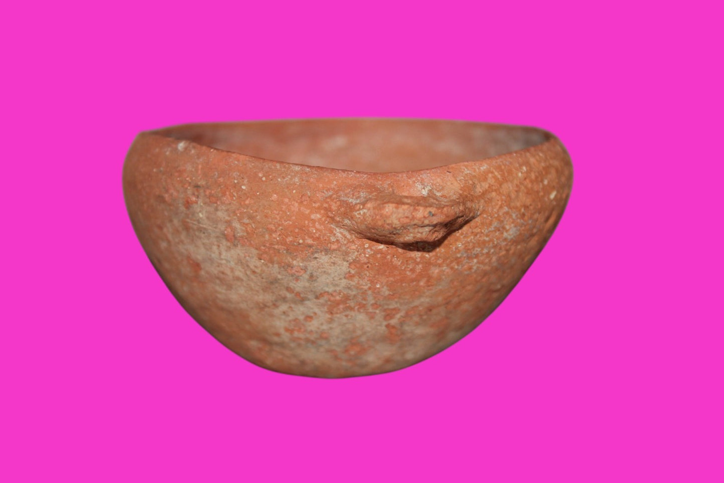 Holy Land Artifact Authentic 4000 Year Old Cup Time of Abraham 2000 BC COA J121