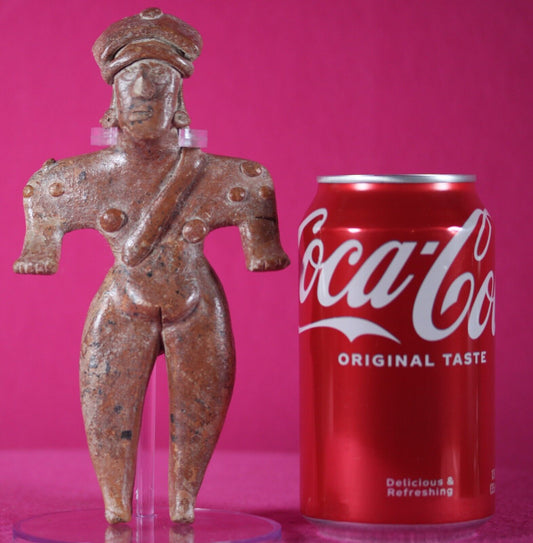 Ex Actor Kirk Douglas Authentic Pre Columbian Artifact Girl Tomb Figure COA T121