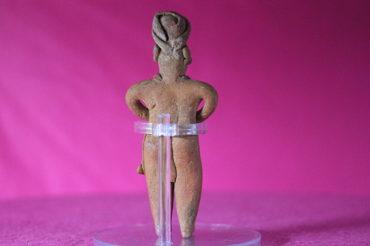 Authentic Pre Columbian Artifact Tomb Figure Colima Mexico 100 BC-250 AD COA 132