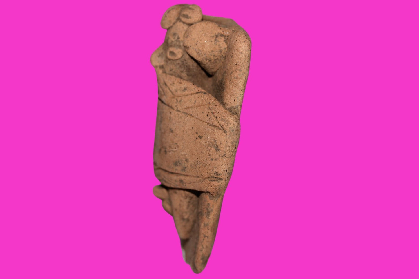 Pre Columbian Artifact Infant Tomb Burial Figure Colima Mexico 100 BC COA 223