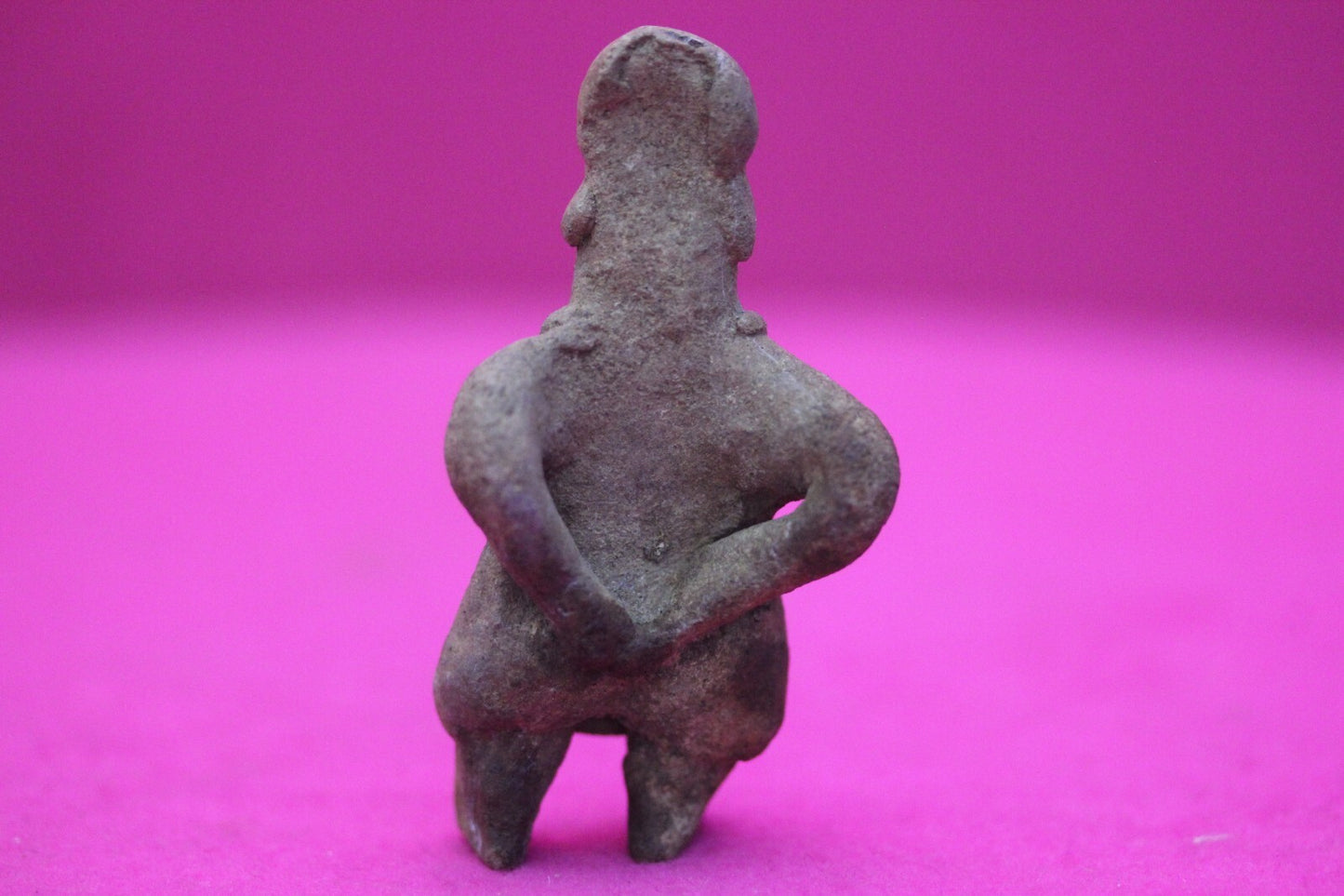 Authentic Pre Columbian Artifact Rare Grandma Tomb Figure Colima Mexico COA 157