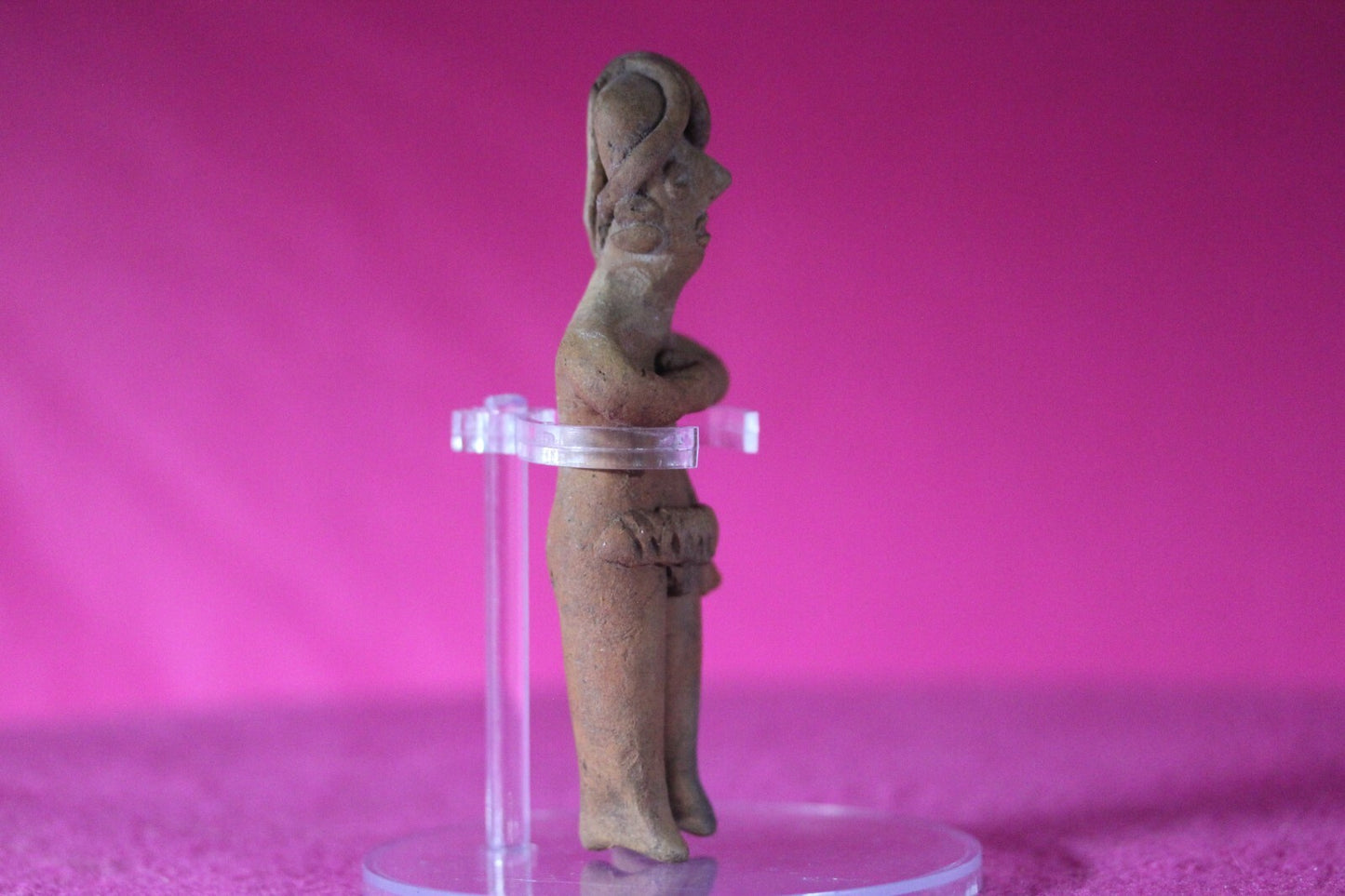 Authentic Pre Columbian Artifact Tomb Figure Colima Mexico 100 BC-250 AD COA 129