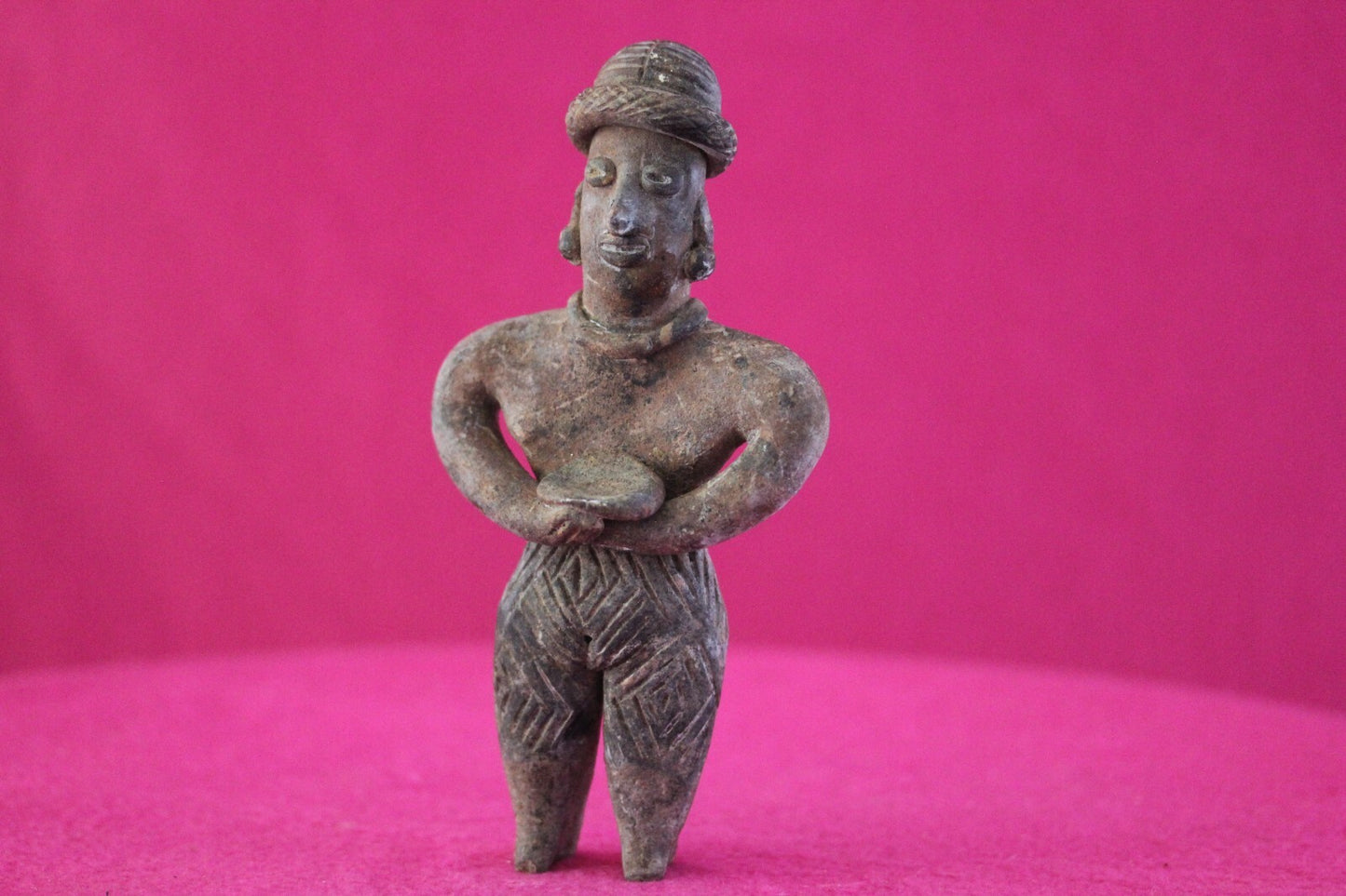 Pre Columbian Authentic Artifact Tomb Figure Colima Mexico 100 BC-250 AD COA 171