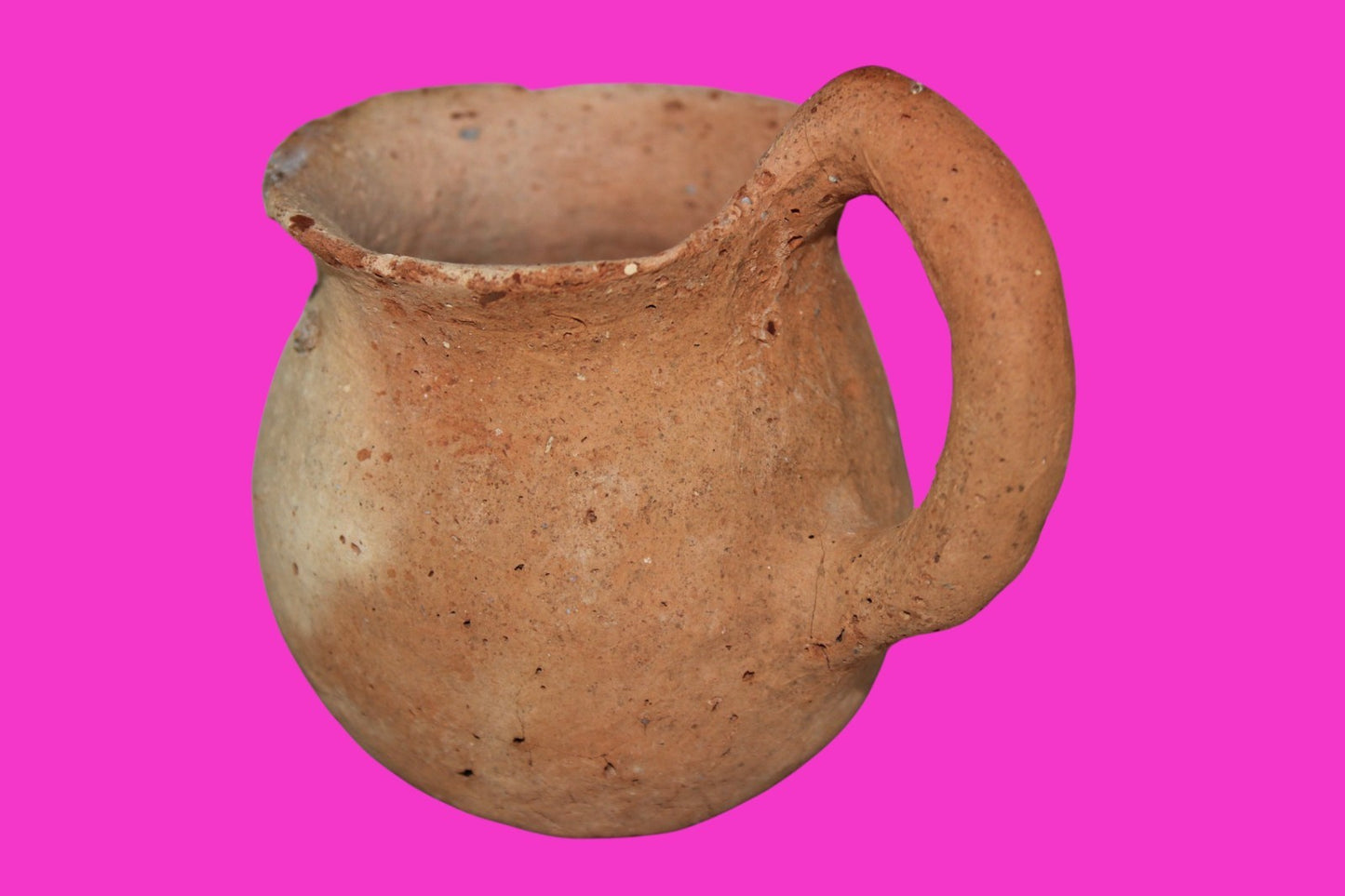 Ancient Holy Land Artifact Time Of Abraham Cup Jesus Christ Home 2000 BC COA 25