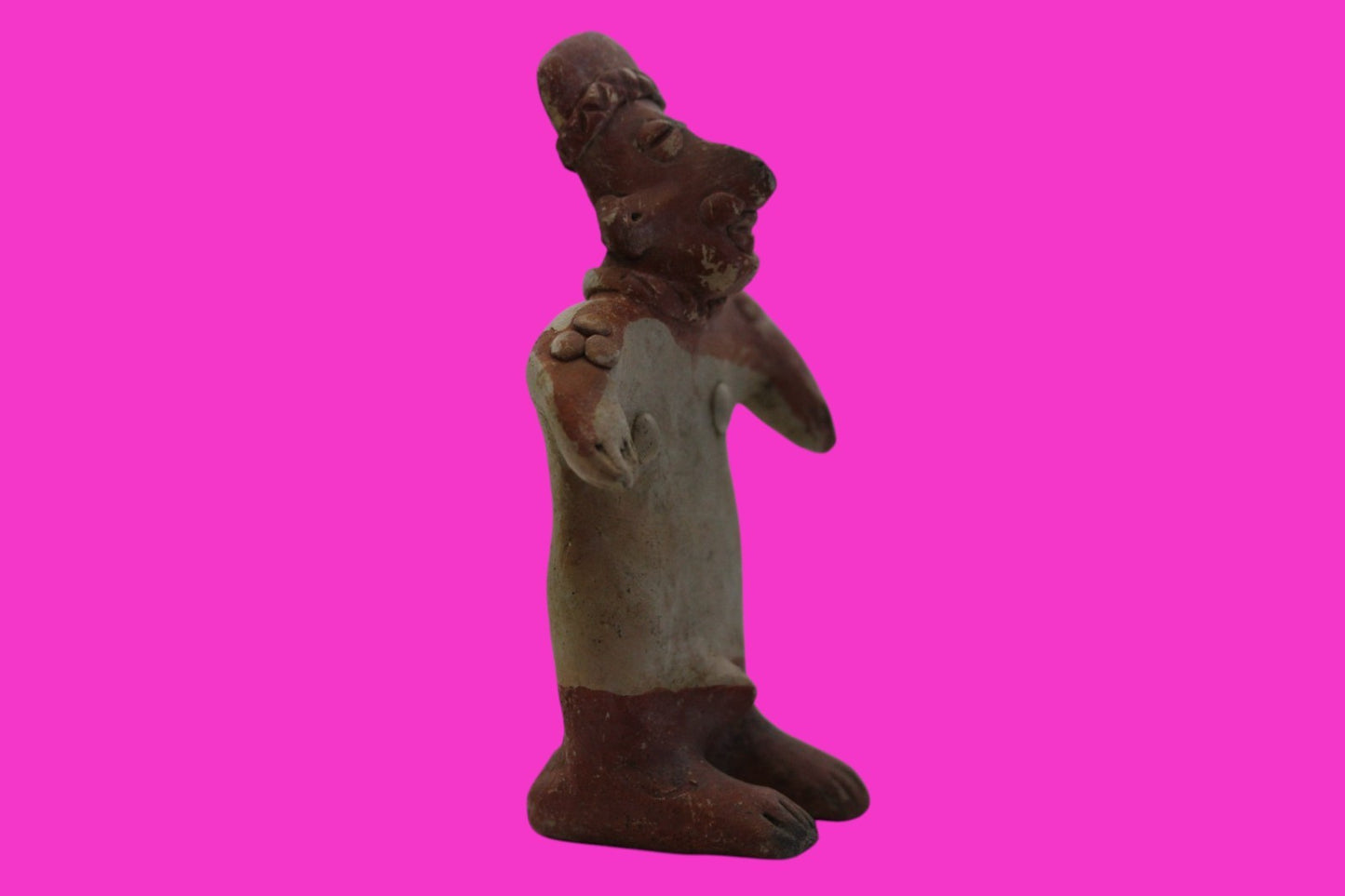 Pre Columbian Artifact Authentic Male Jalisco Figure Mexico 1000BC-250AD COA 213