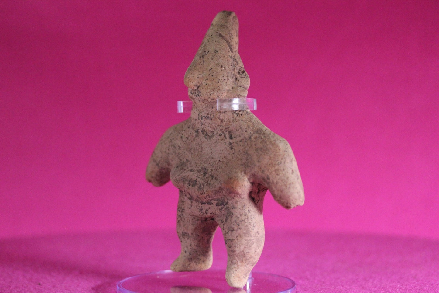 Pre Columbian Authentic Artifact Dwarf Tomb Figure Colima Mexico COA T87