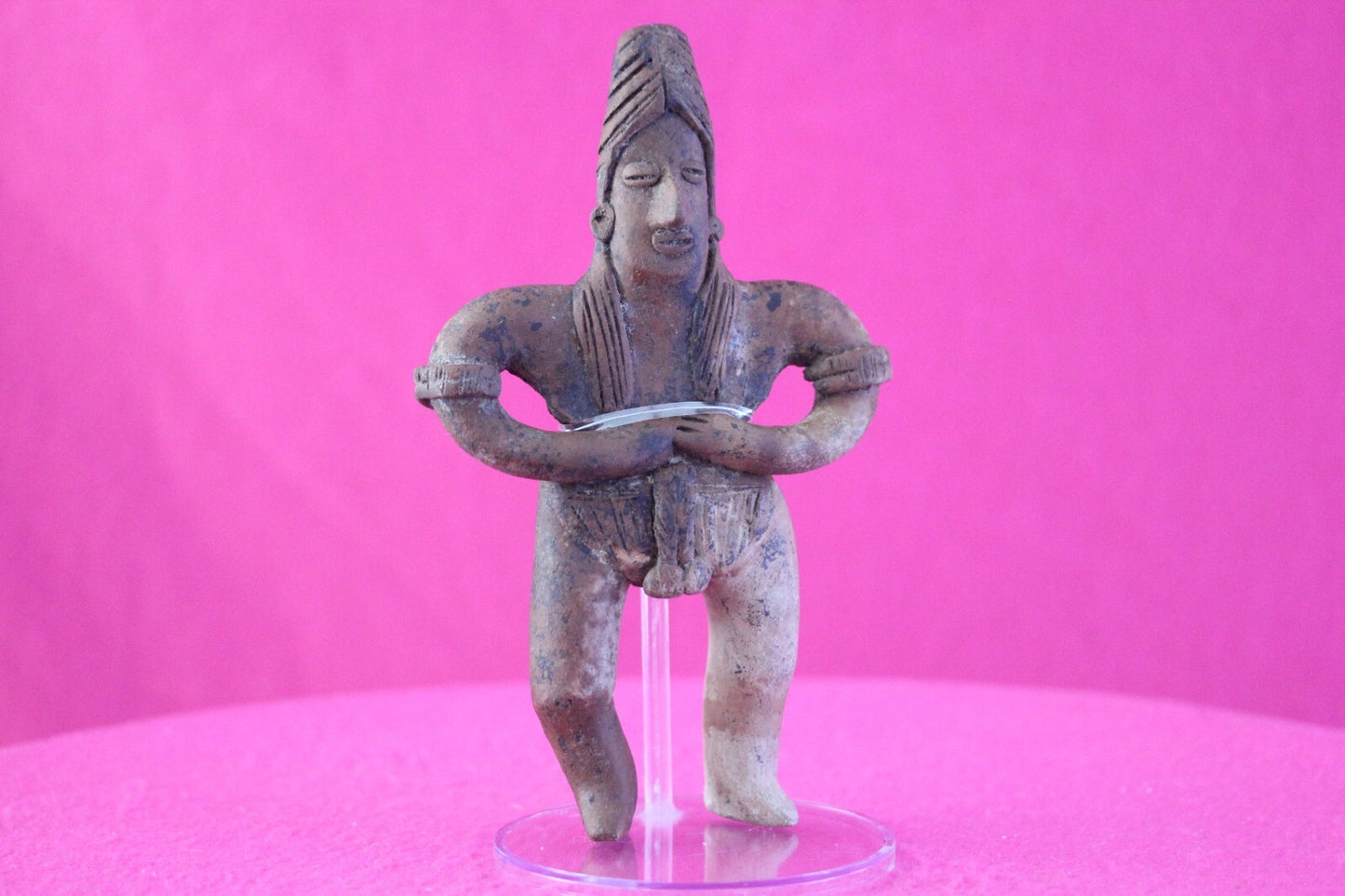 Pre Columbian Artifact Authentic Tomb Figure Colima Mexico 100 BC-250 AD COA 159