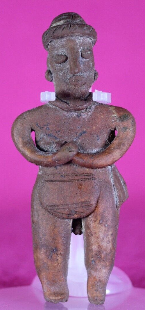 Pre Columbian Artifact Colima Figure Mexico 300BC-300AD Certified COA J76