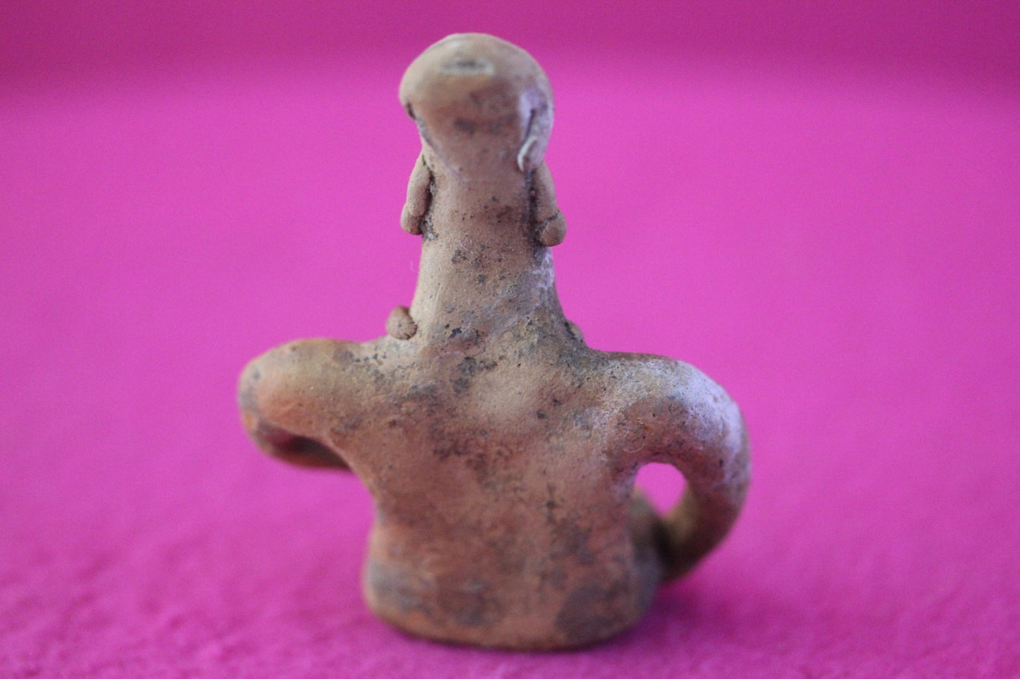 Pre Columbian Authentic Artifact Female Seated Tomb Figure Colima Mexico COA 190