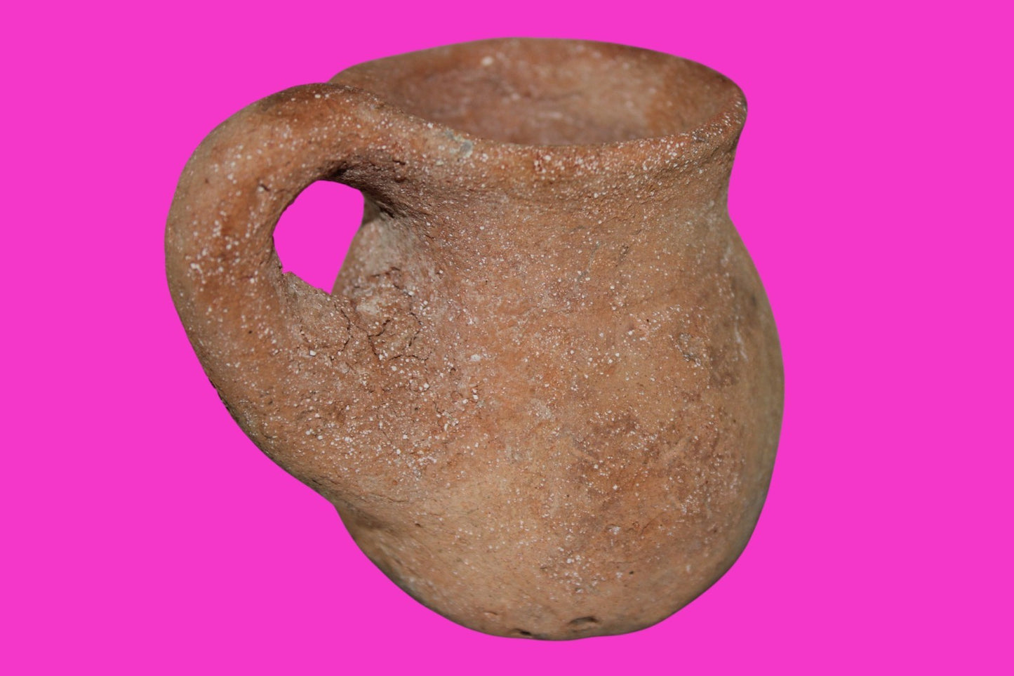 Ancient Holy Land Artifact Time Of Abraham Cup Jesus Christ Home 2000 BC COA 22