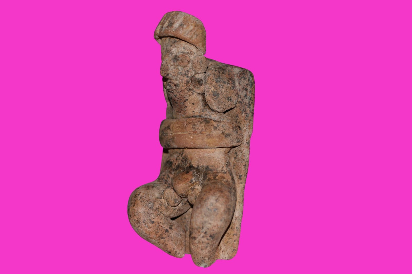 Pre Columbian Artifact Authentic Tomb Burial Figure Colima Mexico 100 BC COA 227