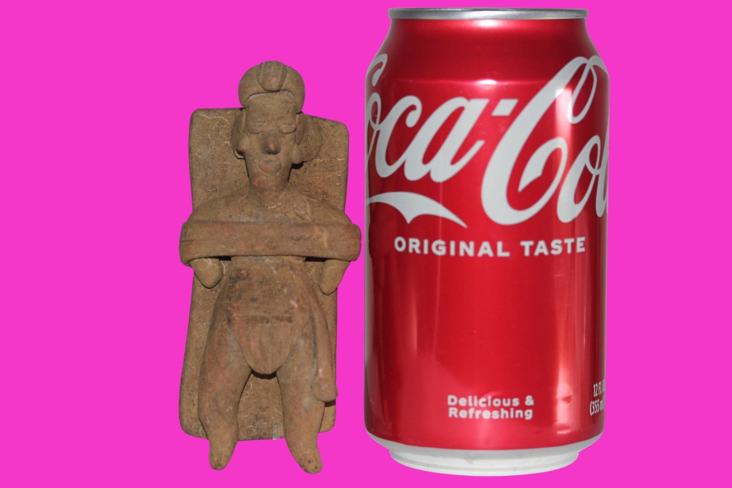 Pre Columbian Artifact Authentic Tomb Burial Figure Colima Mexico 100 BC COA 228