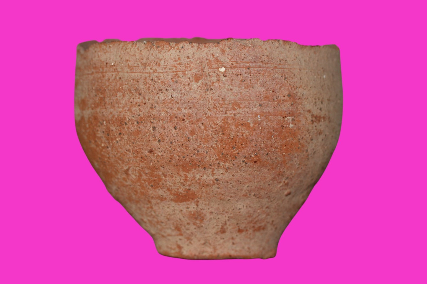 Holy Land Artifact Authentic From Time of Jesus Christ Bowl 100BC-200AD COA J136