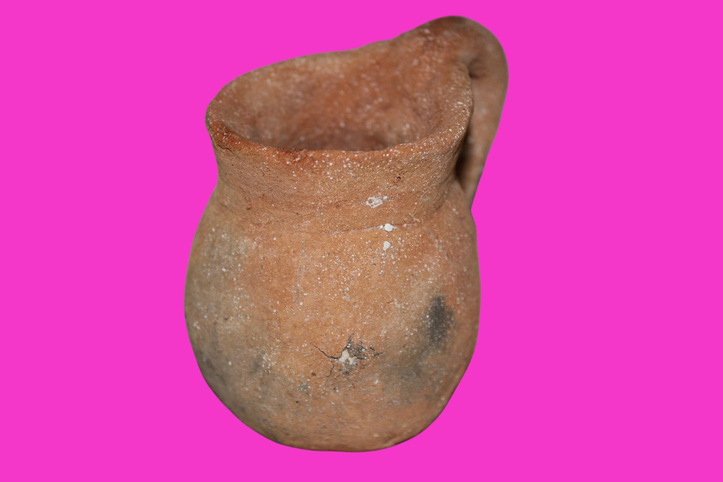 Ancient Holy Land Artifact Time Of Abraham Cup Jesus Christ Home 2000 BC COA 22