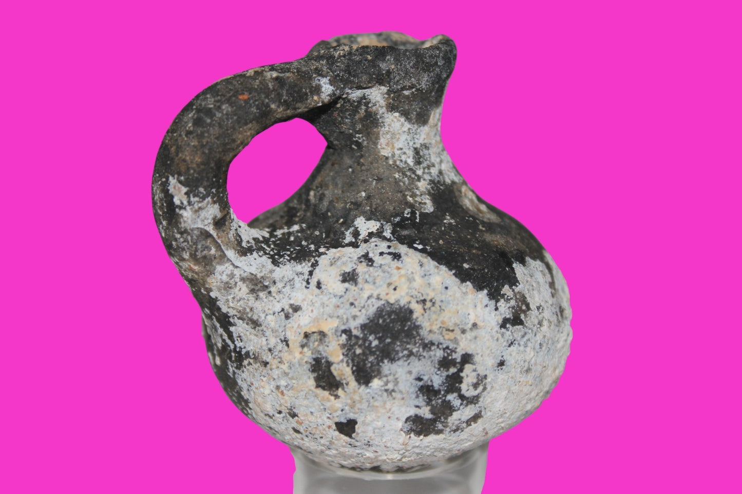 Ancient Holy Land Artifact King David Mini Jugglet Christ Home Land 1000BC COA 1