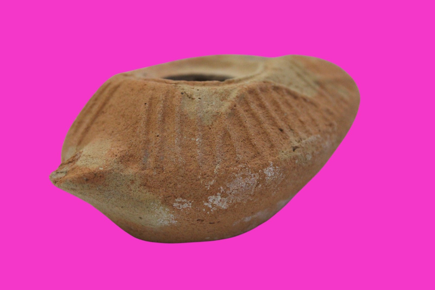 Ancient Holy Land Oil Lamp Artifact From Jesus Christ Home Land 100-500AD COA 57