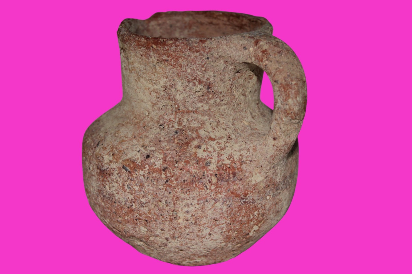 Ancient Holy Land Artifact Jug From Time of Jesus Christ 100 BC - 100 AD COA 14