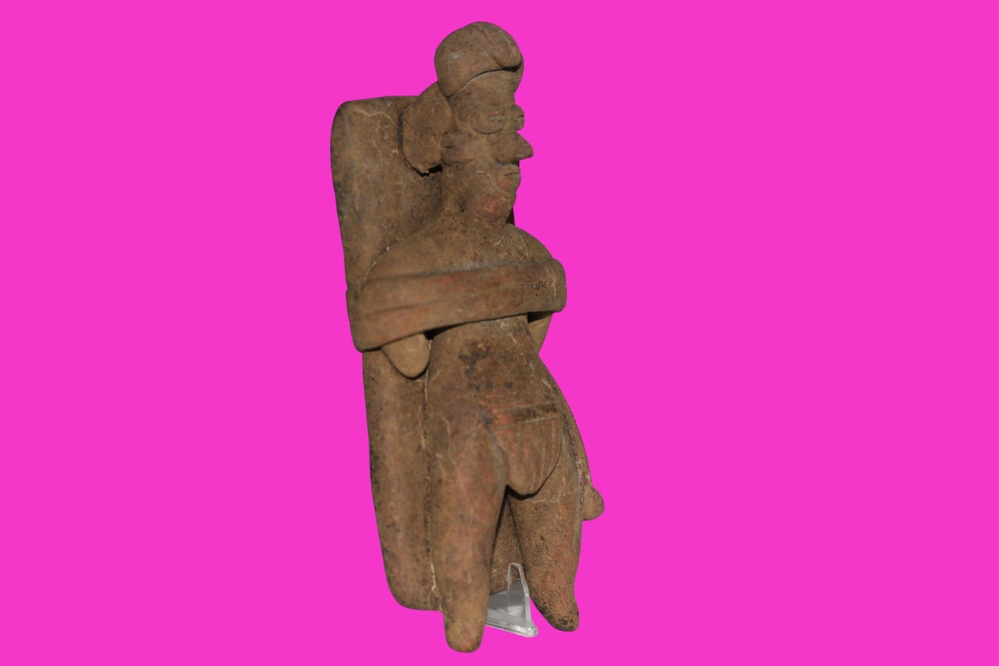 Pre Columbian Artifact Authentic Tomb Burial Figure Colima Mexico 100 BC COA 228