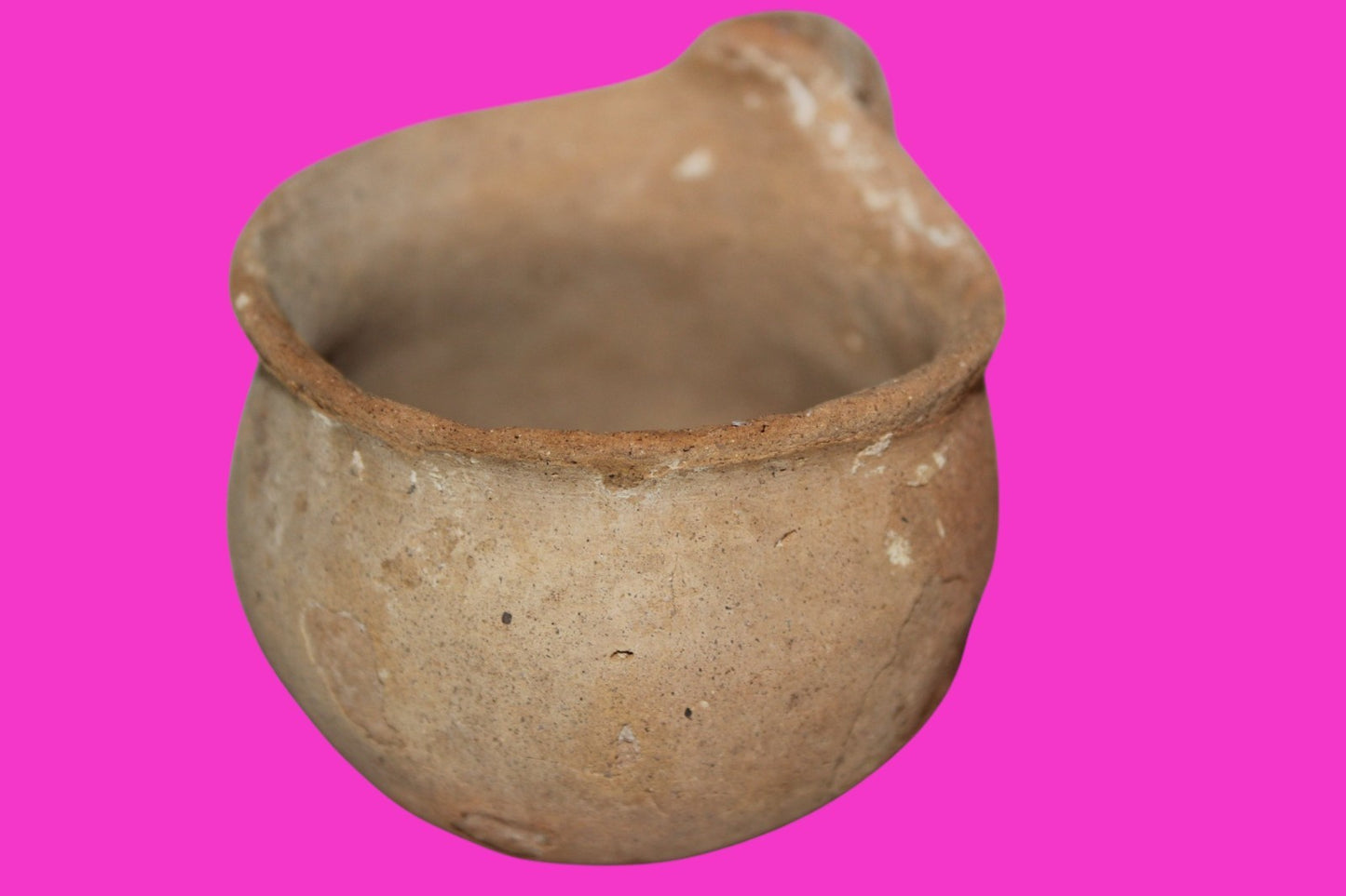 Ancient Holy Land Artifact Time Of Abraham Cup Jesus Christ Home 2000 BC COA 23