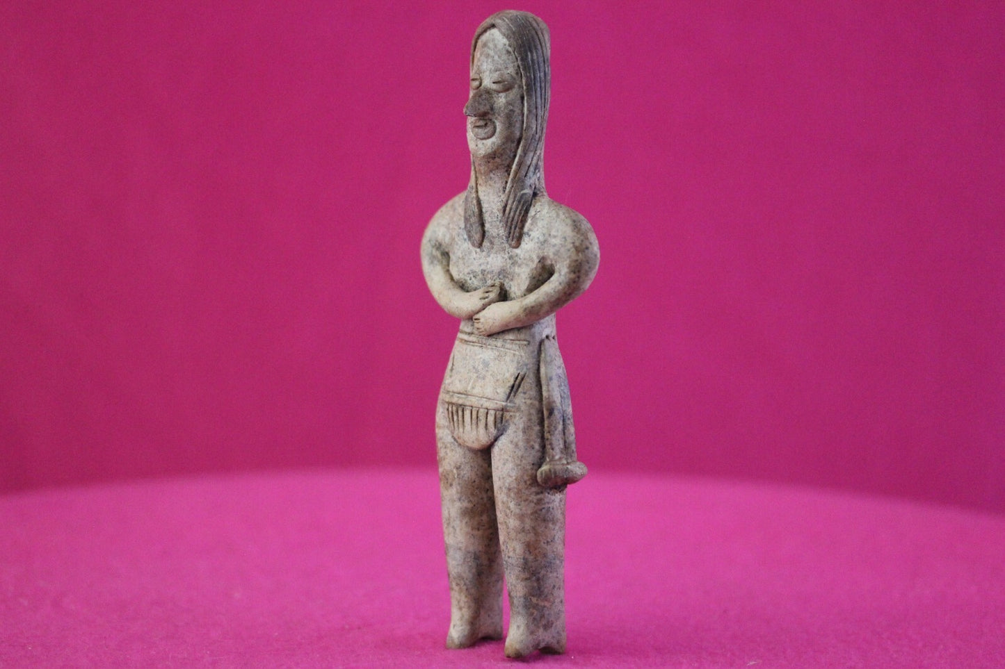 Pre Columbian Authentic Artifact Tomb Figure Colima Mexico 100 BC-250 AD COA 167