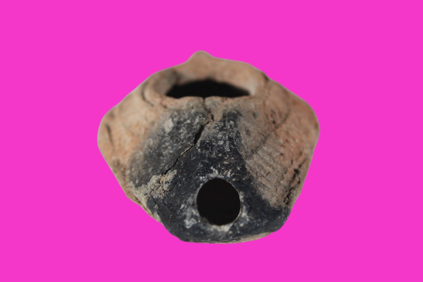 Ancient Holy Land Oil Lamp Artifact Jesus Christ Home Israel 300-600 AD COA 89