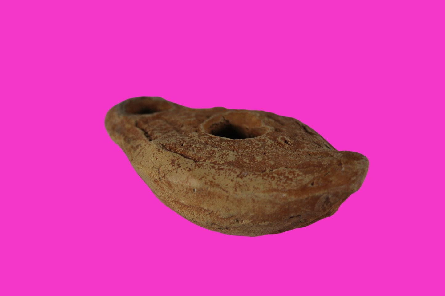 Ancient Holy Land Oil Lamp Artifact  From Jesus Christ Homeland 400-600AD COA 38