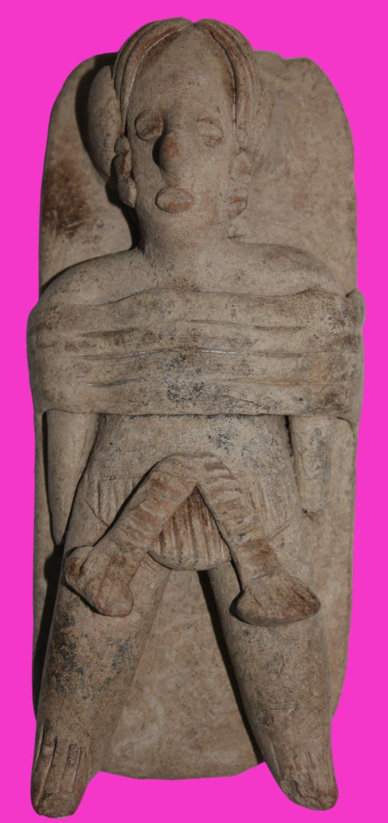 Pre Columbian Artifact Authentic Tomb Burial Figure Colima Mexico 100 BC COA 230