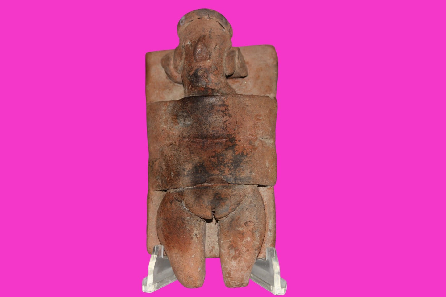 Pre Columbian Artifact Authentic Tomb Burial Figure Colima Mexico 100 BC COA 229