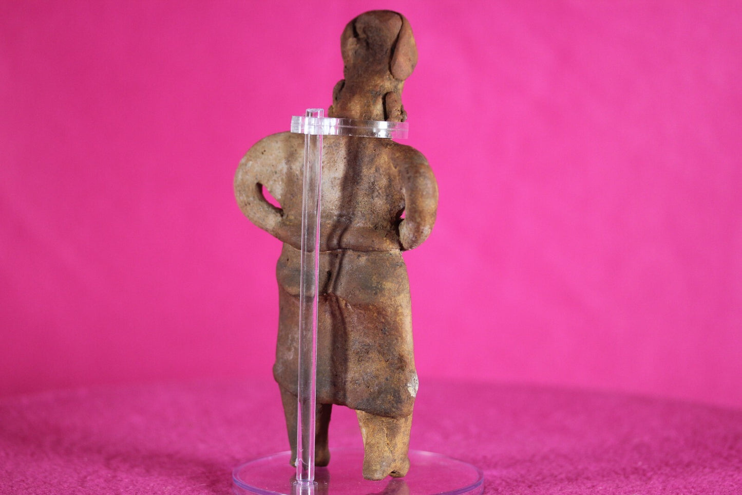 Pre Columbian Authentic Artifact Rare Grandma Tomb Figure Colima Mexico COA 142