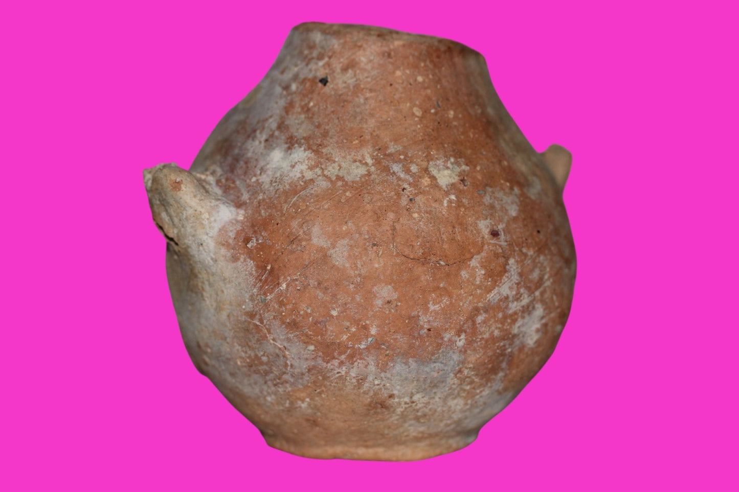 Holy Land Artifact Authentic 5500 Year Old Jar Early Bronze Age 3500 BC COA J144