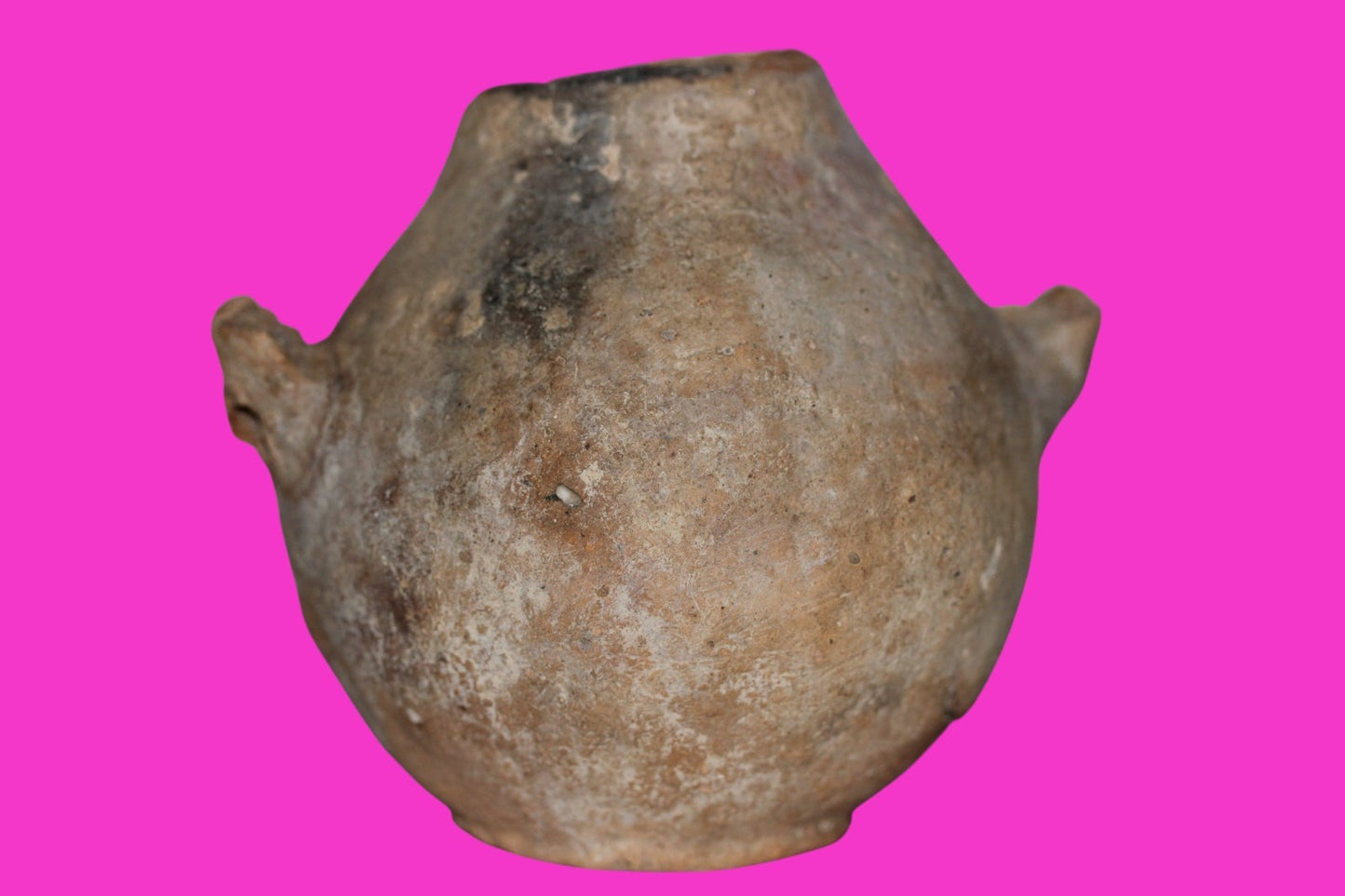 Ancient Holy Land Artifact 5500 Year Old Jar Before Abraham 3500 BC COA J144