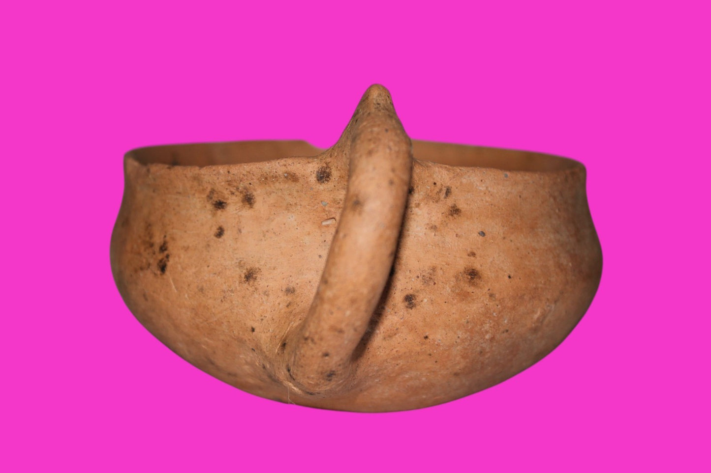 Holy Land Artifact Authentic 4000 Year Old Cup Time of Abraham 2000 BC COA J116