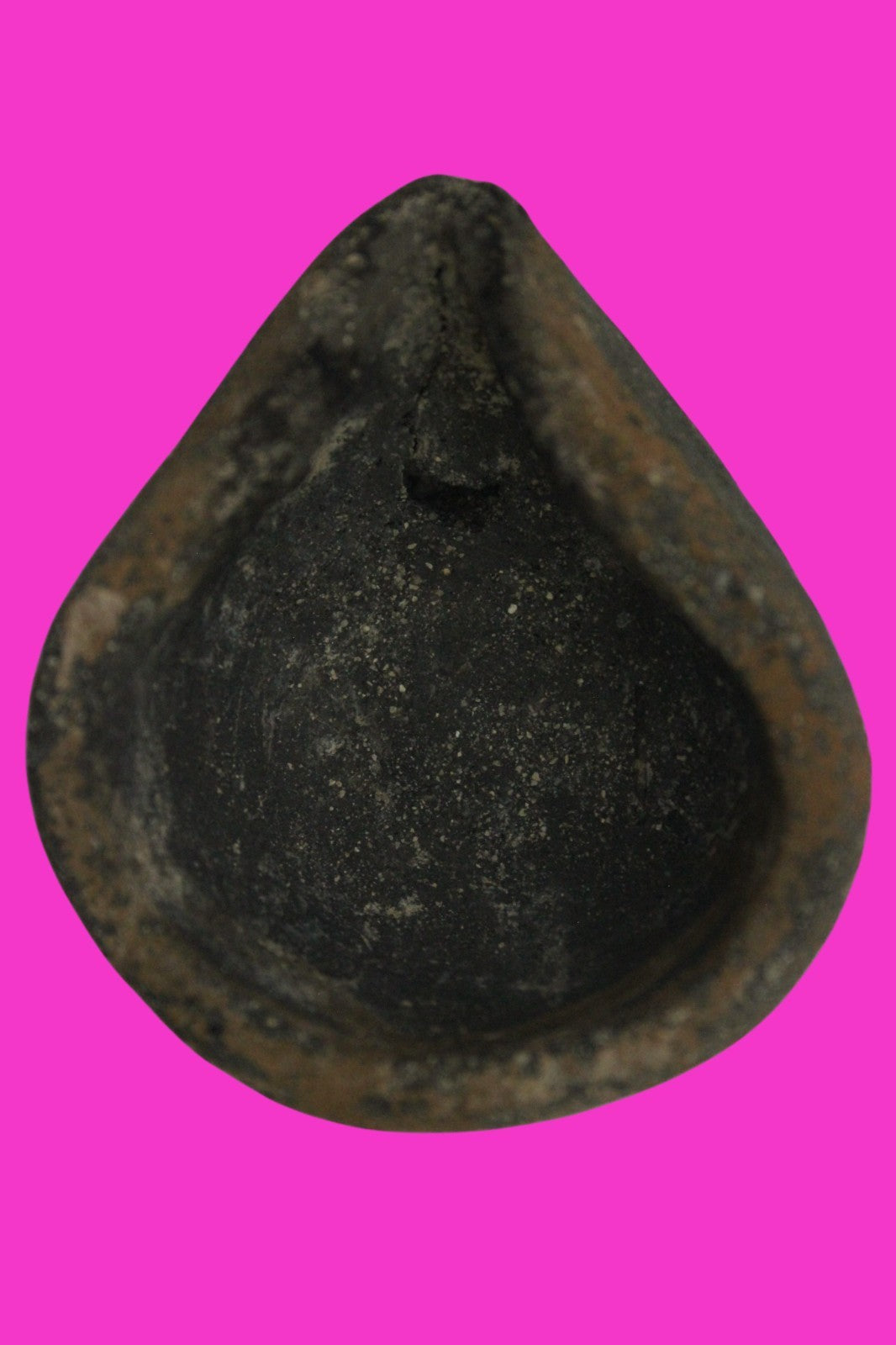 Minature Ancient Holy Land Oil Lamp Artifact Time of King David 1200 BC COA 47