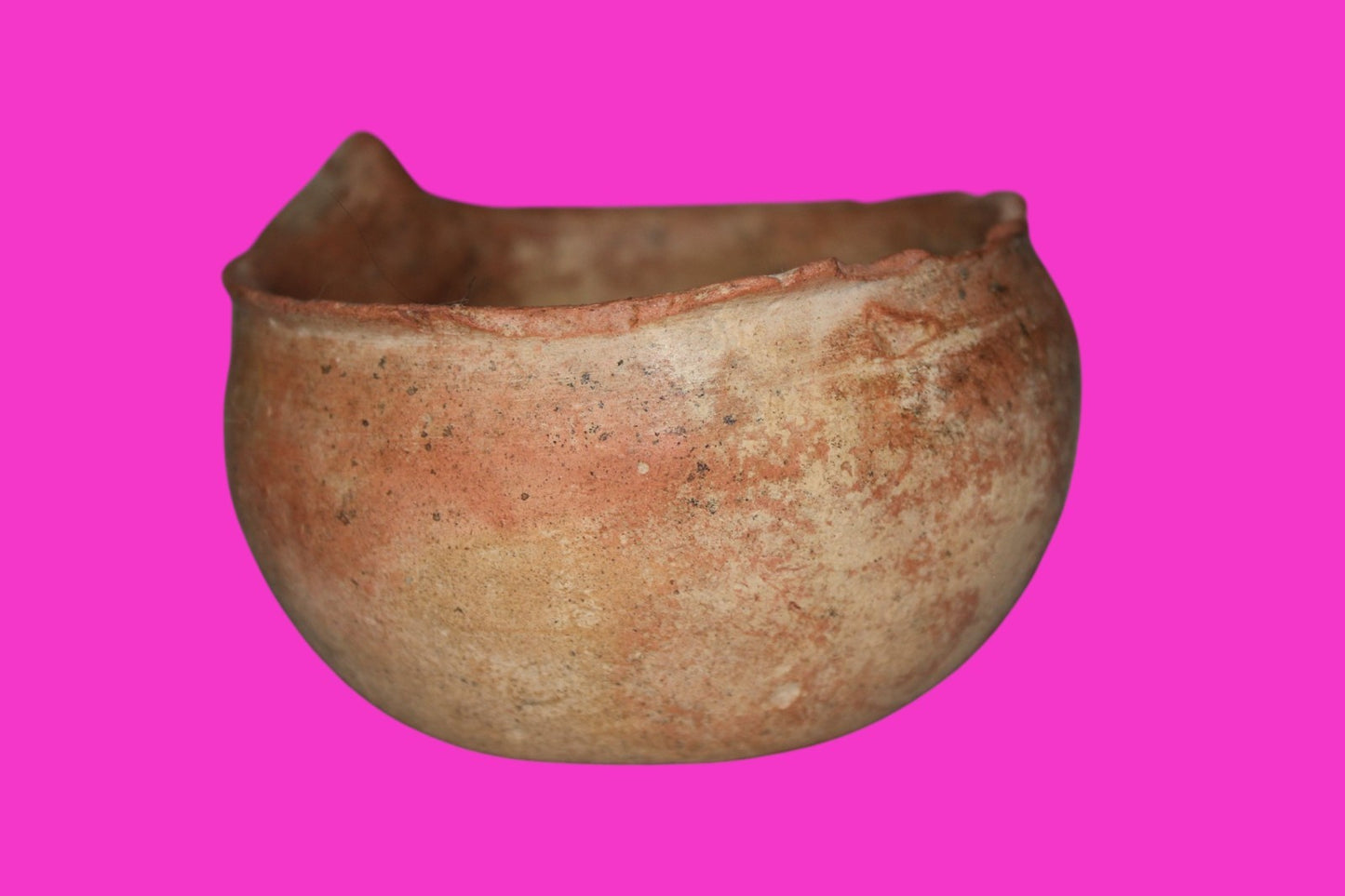 Holy Land Artifact Authentic 4000 Year Old Cup Time of Abraham 2000 BC COA J118