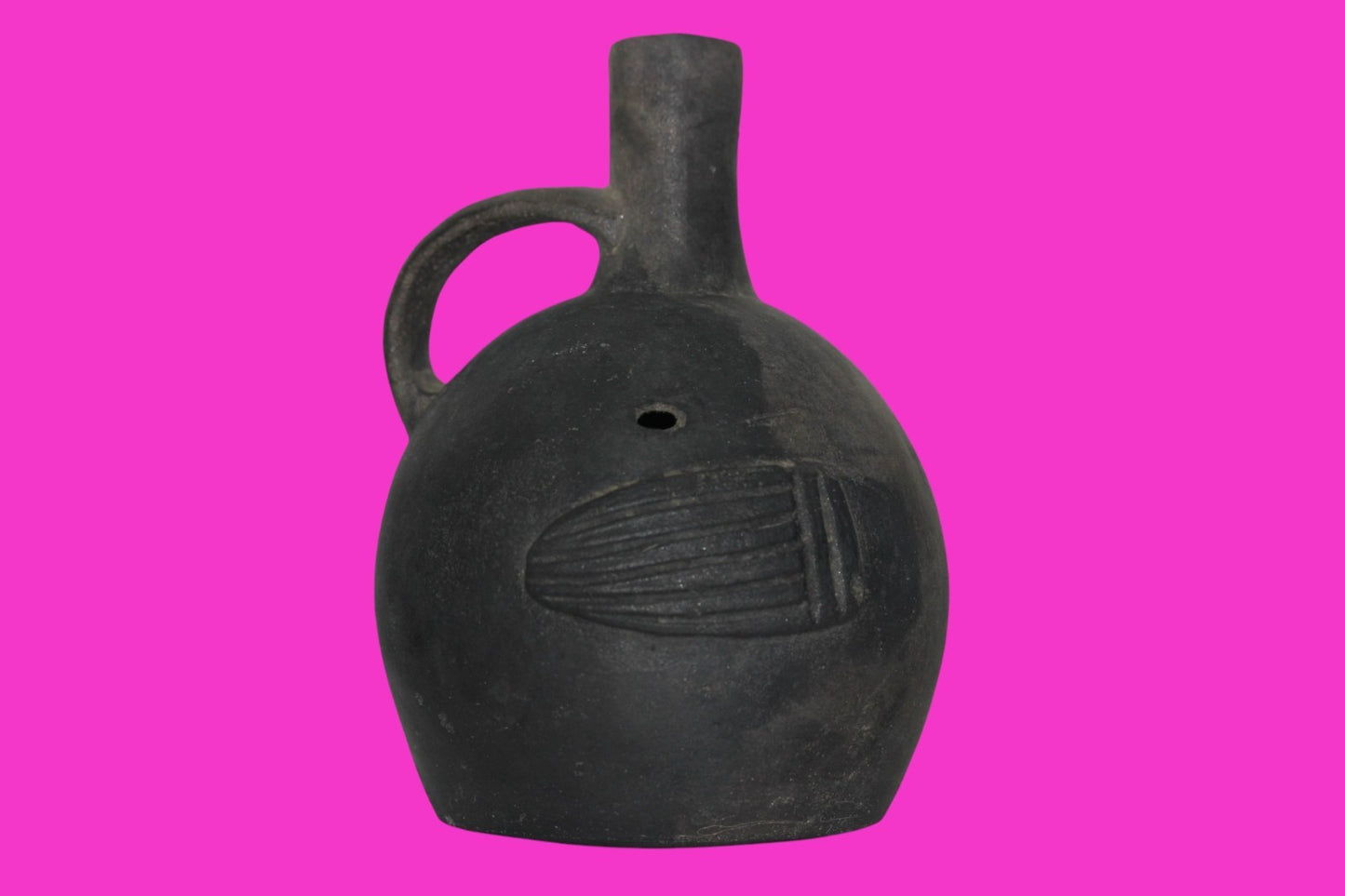 Pre Columbian Artifact Authentic Inca Water Vessle 1425 to 1500 AD Peru COA 219