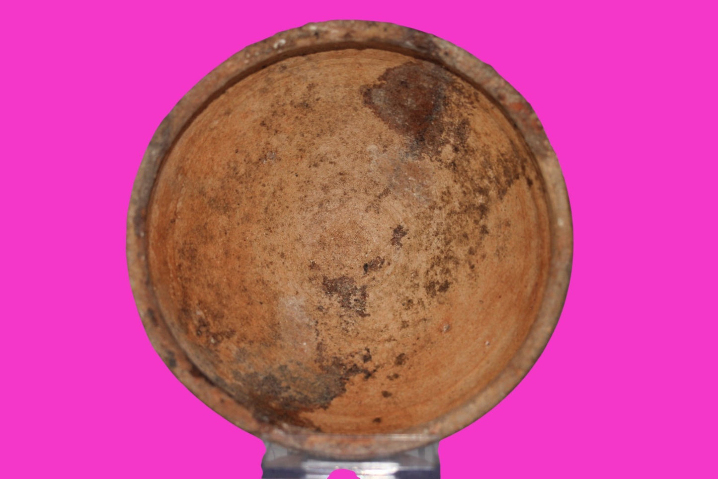 Holy Land Artifact Authentic 4000 Year Old Bowl Time of Abraham 2000 BC COA J126