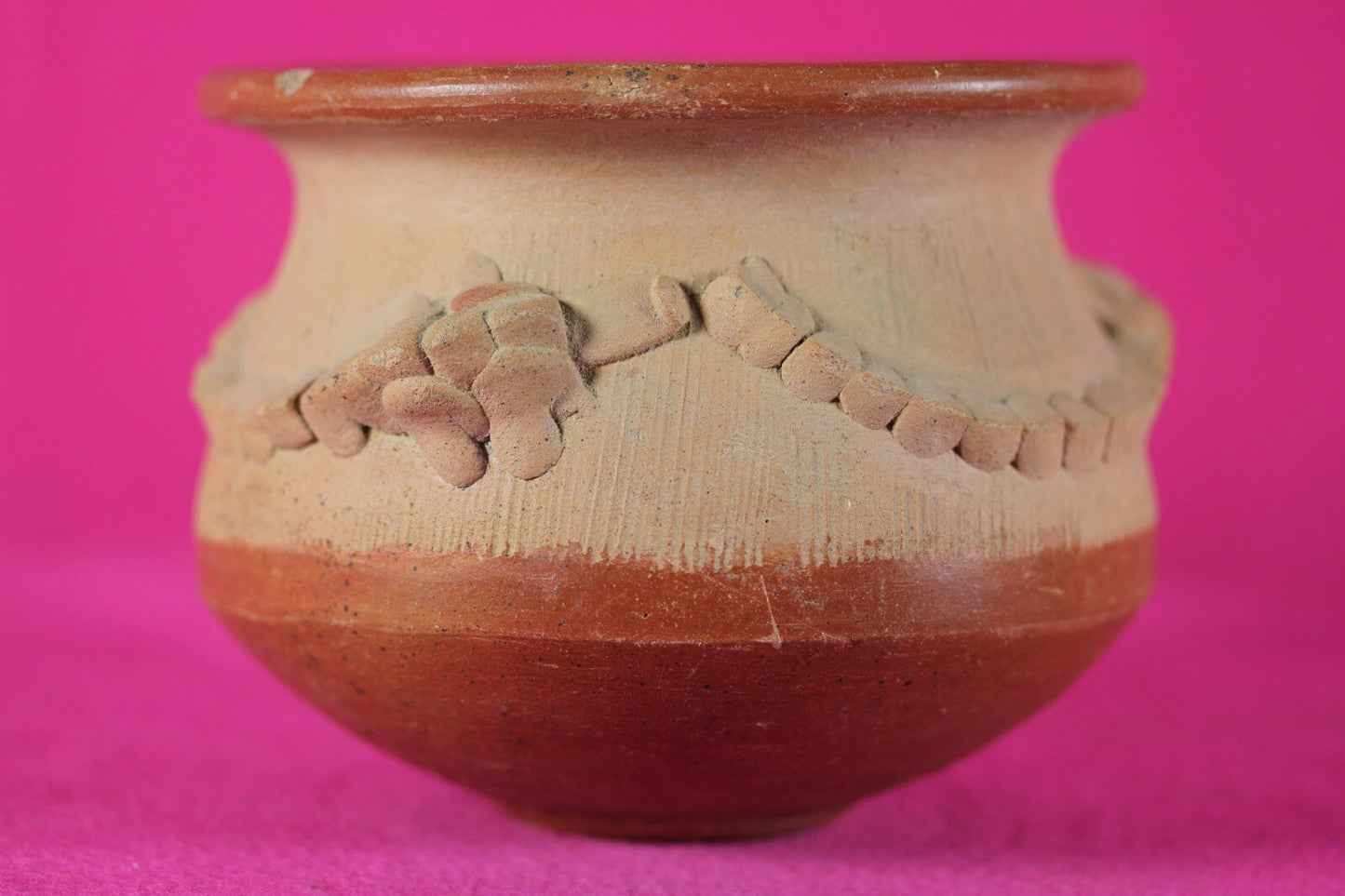 Authentic Pre Columbian Artifact Lizard Jar Chorotega Ex Arte Primitivo COA T120