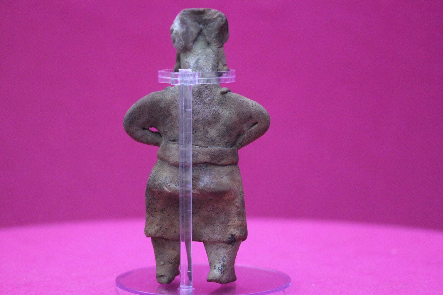 Pre Columbian Authentic Artifact Old Grandma Colima Mexico 100 BC-250 AD COA 151