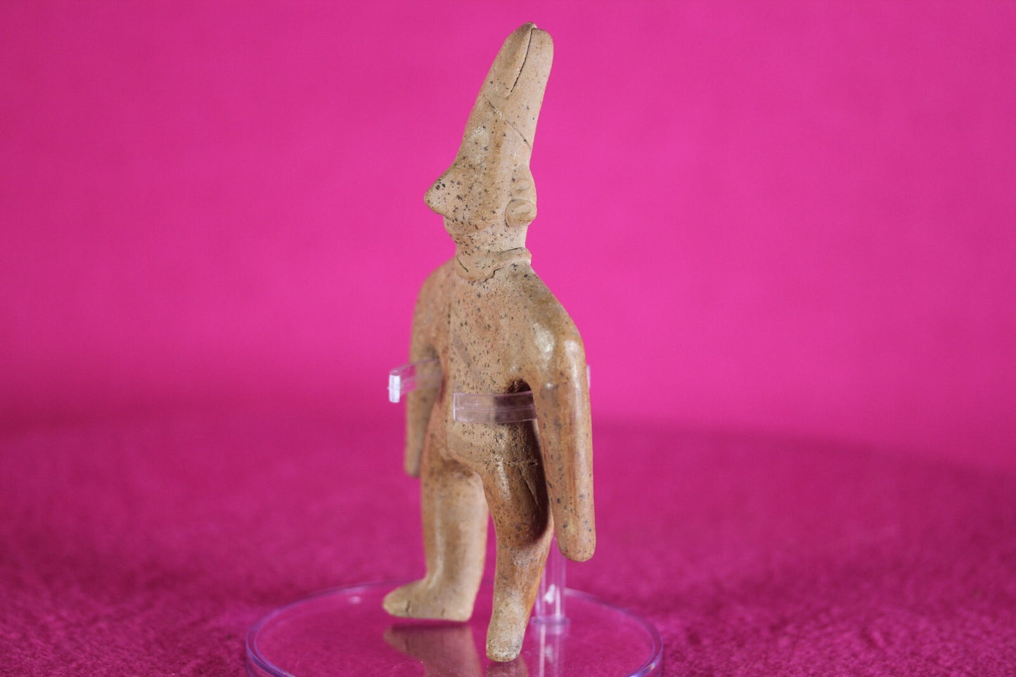 Pre Columbian Artifact Authentic Archaic Tomb Figure Colima Mexico COA T90