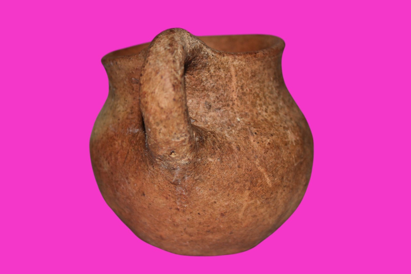 Holy Land Artifact Authentic 4000 Year Old Cup Time of Abraham 2000 BC COA J119