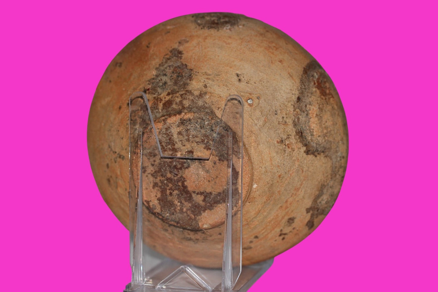 Holy Land Artifact Authentic 4000 Year Old Bowl Time of Abraham 2000 BC COA J126