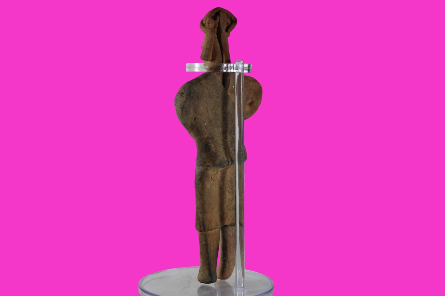 Pre Columbian Artifact Rare Arm in Sling Tomb Figure Colima Mexico 100BC COA 287