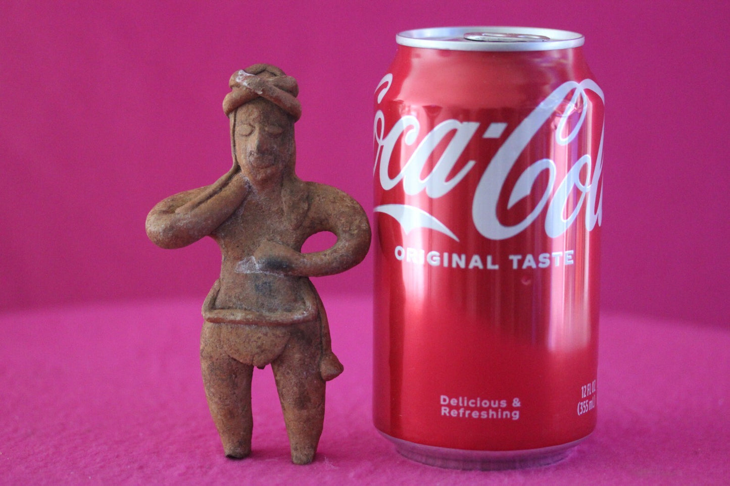 Pre Columbian Artifact Authentic Tomb Figure Colima Mexico 100 BC-250 AD COA 175