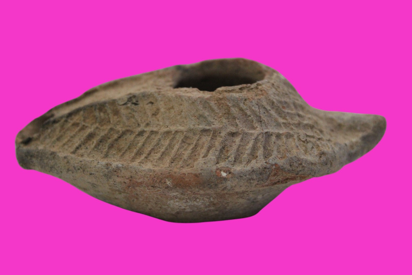 Ancient Holy Land Oil Lamp Artifact From Jesus Christ Home Land 100-500AD COA 54