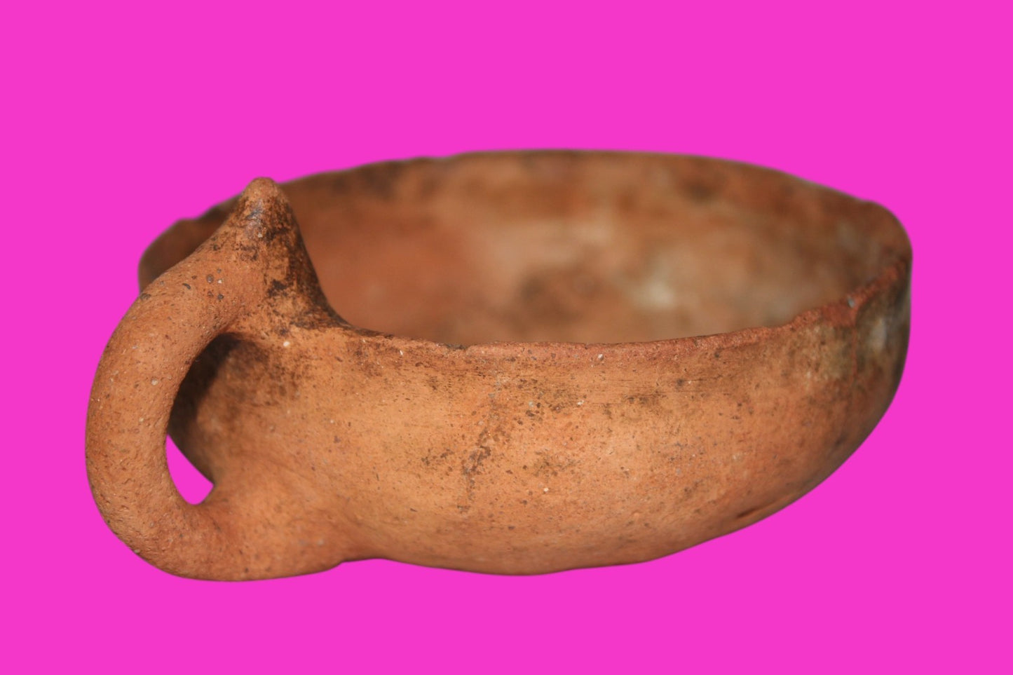 Ancient Holy Land Artifact 4000 Year Old Cup Time of Abraham 2000 BC COA J113